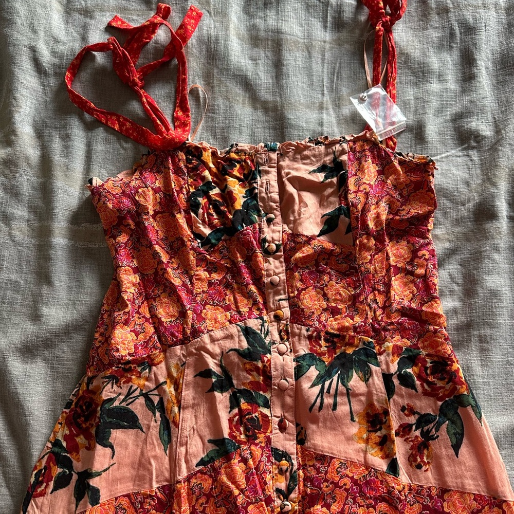 Free People Floral Dress NWOT